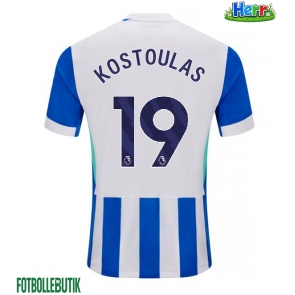 Brighton Charalampos Kostoulas #19 Hemmatröja 2025-26 Kortärmad